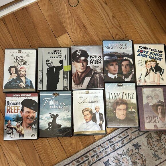 Old Movie Classic DVD Lot John Wayne Gregory Peck Judy Garland drama war - Picture 12 of 12